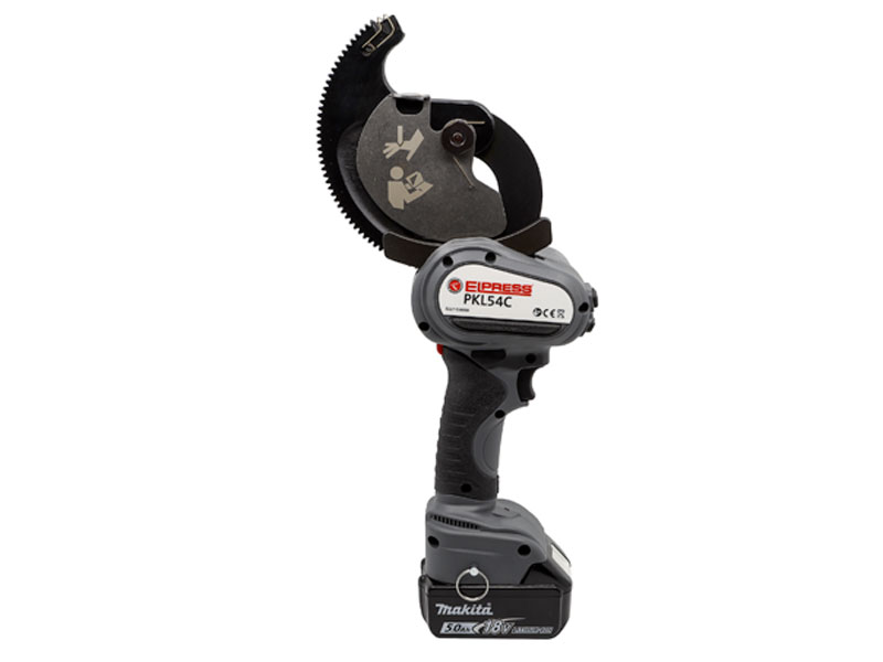 Safe and easy to operate electric cable pliers